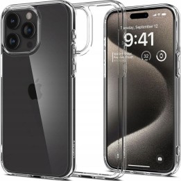 SPIGEN futerał ULTRA HYBRID do IPHONE 16 Pro crystal clear