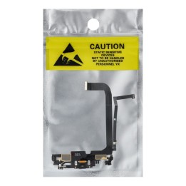 Шлейф зарядки USB для IPHONE 13 Pro Max черный (демонтаж)