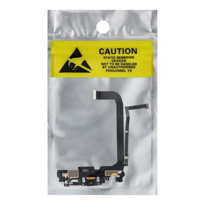 USB charging flex cable for IPHONE 13 Pro Max black (pulled)