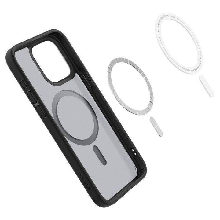 SPIGEN чохол ULTRA HYBRID MAG сумісний з MagSafe для IPHONE 16 Pro frost black