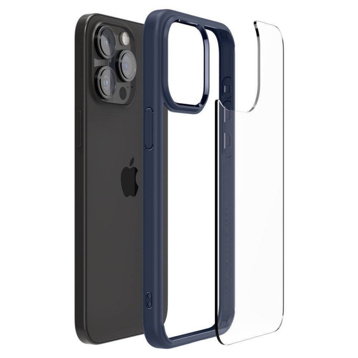 SPIGEN case ULTRA HYBRID for IPHONE 16 Pro Max navy blue