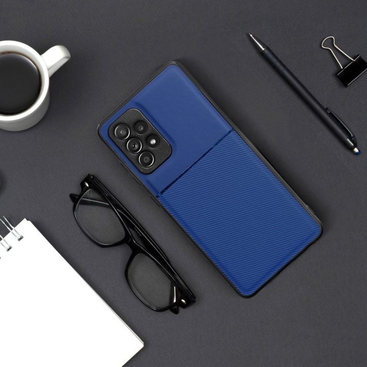 Чехол для Samsung S21 FE Noble синий