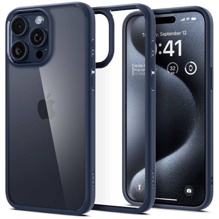 SPIGEN чехол ULTRA HYBRID для IPHONE 16 Pro Max navy blue