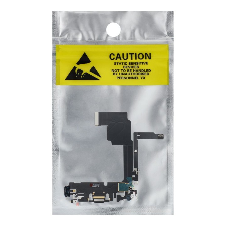 USB charging flex cable for IPHONE 15 Pro black OEM