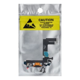 Flex cable charging USB for IPHONE 13 Mini black (removal)