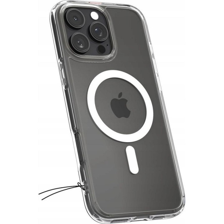 SPIGEN futerał ULTRA HYBRID MAG kompatybilny z MagSafe do IPHONE 16 Pro white