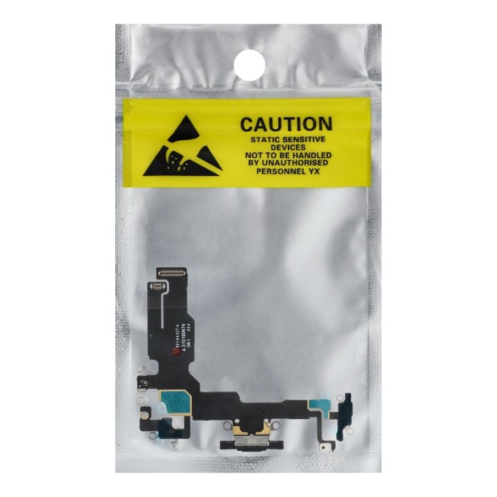 Flex cable charging USB for IPHONE 15 black OEM