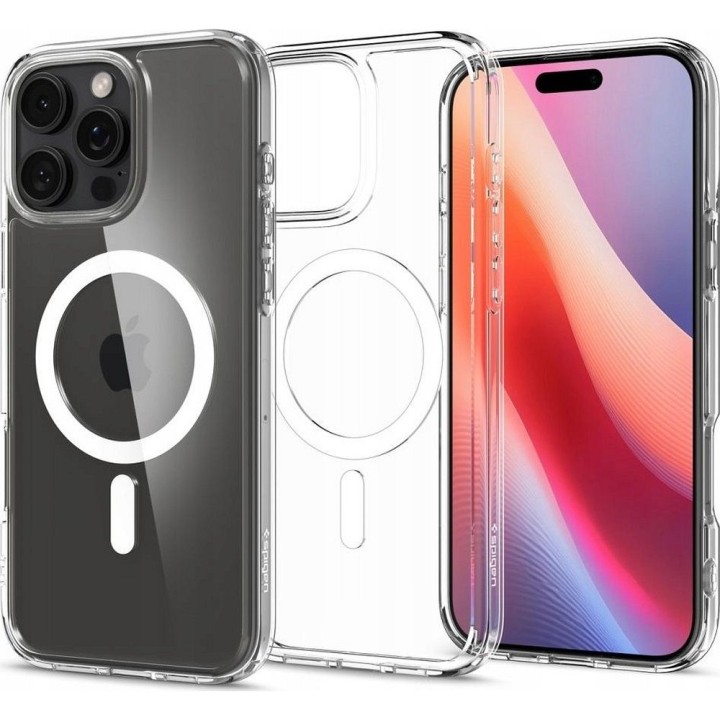SPIGEN чохол ULTRA HYBRID MAG сумісний з MagSafe для IPHONE 16 Pro білий