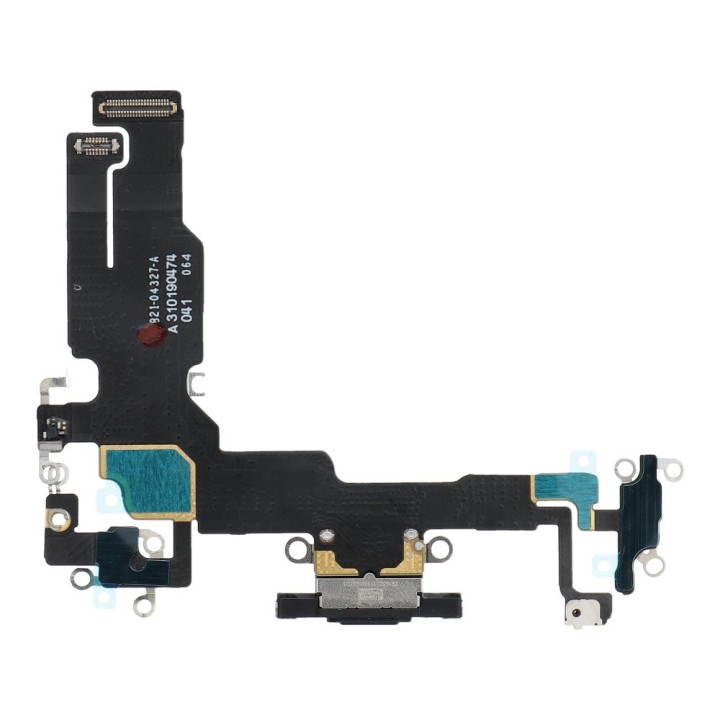 Taśma ładowania USB do IPHONE 15 czarna OEM