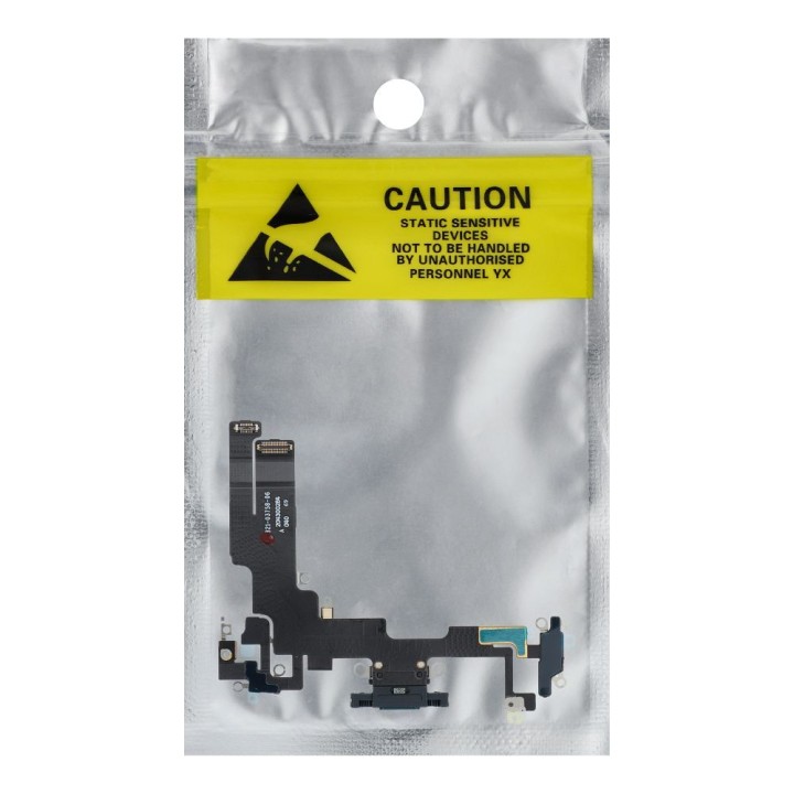Шлейф зарядки USB для IPHONE 14 чорний OEM