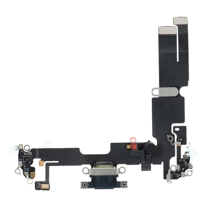 Шлейф зарядки USB для IPHONE 14 Plus чорний (демонтаж)