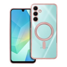 Etui na Samsung A16 5G / A16 4G Electro Mag Cover zgodne z MagSafe złoto różowe