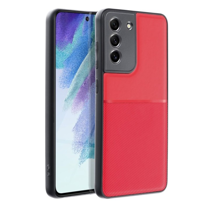 Etui na Samsung S21 FE Noble czerwone