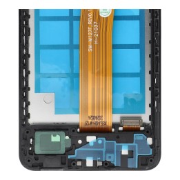 LCD дисплей для SAMSUNG M12 OEM рамка з компонентами