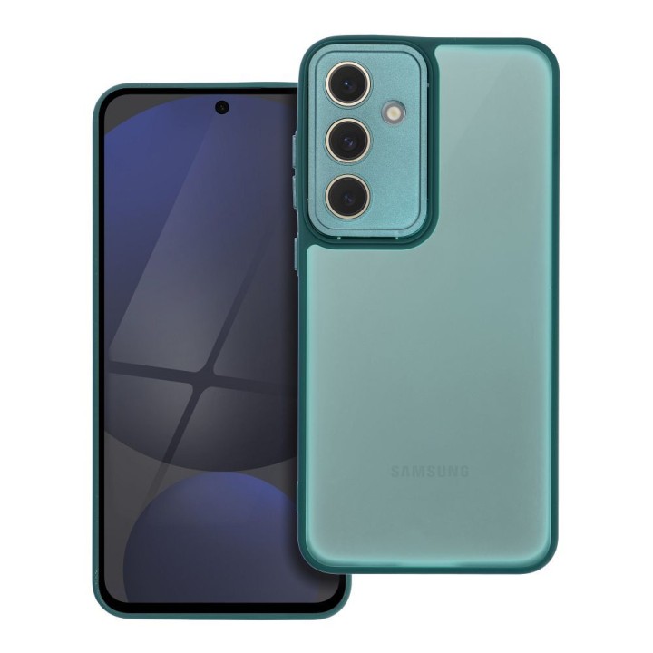 Чехол для Samsung S24 FE Variete темно-зеленый