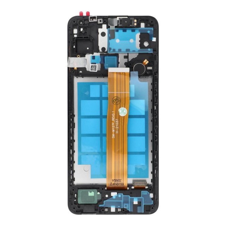 Дисплей LCD для SAMSUNG M12 OEM, рамка с компонентами