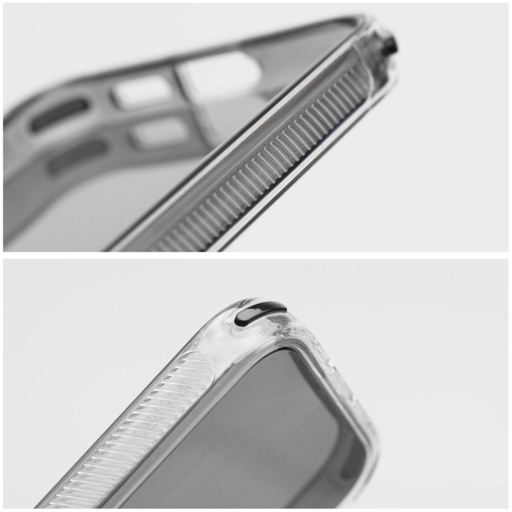 Чехол для Samsung S24 FE Matrix Clear черный