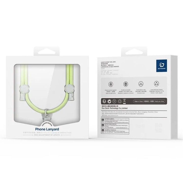 DUX DUCIS Plaz - phone lanyard pale green