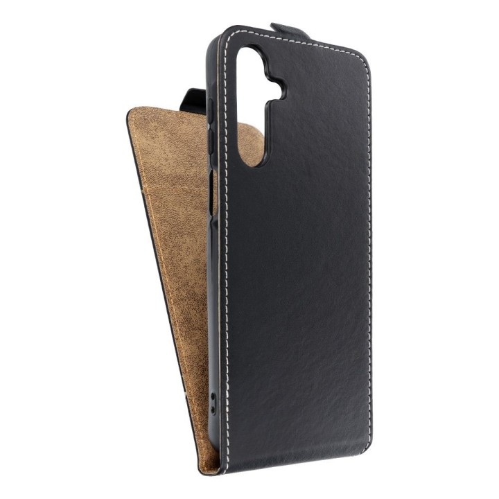 Flip case vertical for Samsung A16 5G Slim Flexi Fresh black