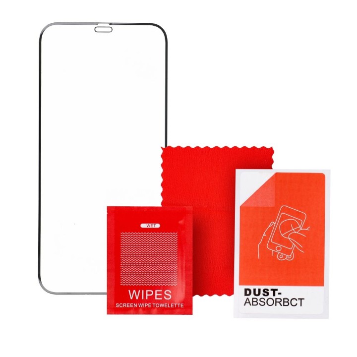 Tempered glass 6D for Xiaomi Redmi 14C / 17C Veason Pro Glass black