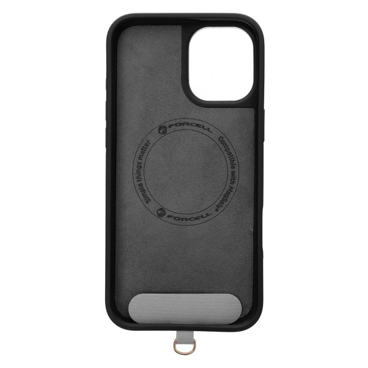 Nylon insert for phone lanyard - grey