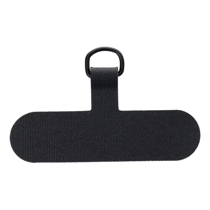Nylon insert for phone lanyard - black