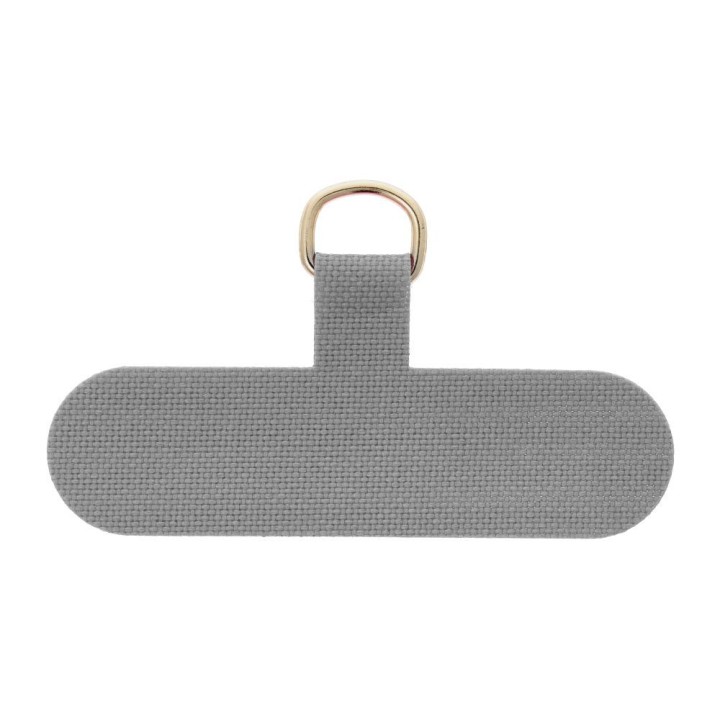 Nylon insert for phone lanyard - grey