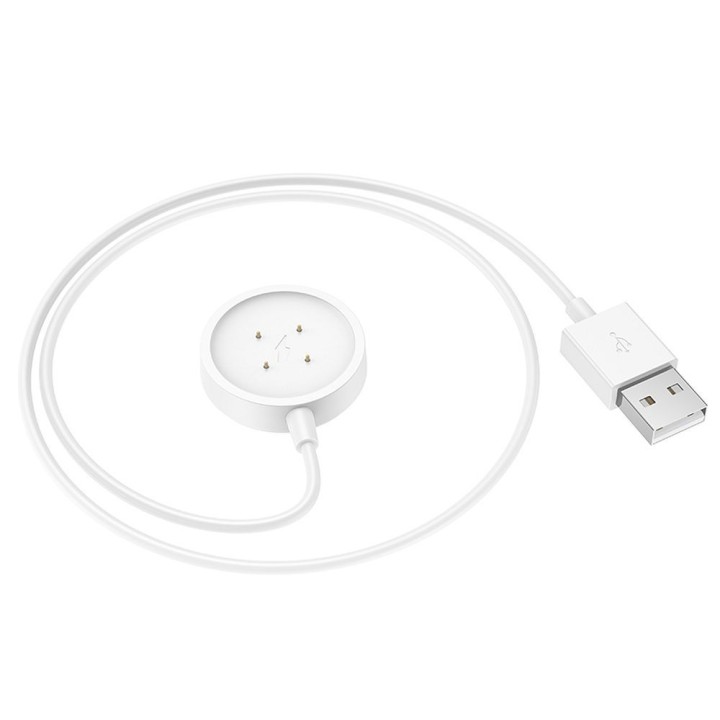Cable for charging smartwatch Hoco 0,6 m Y24 white