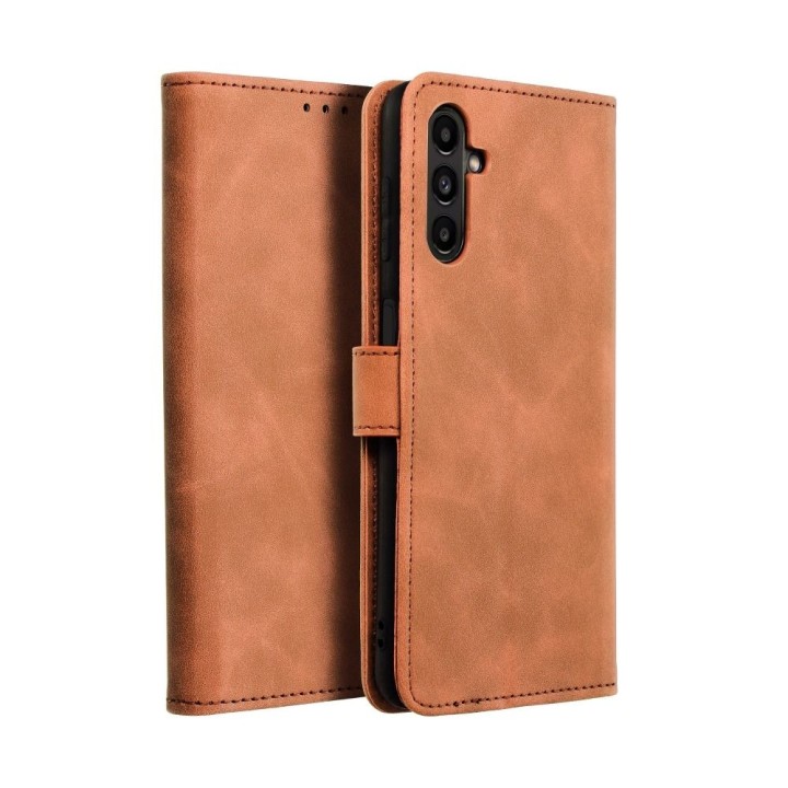 Flip case for Samsung A13 4G Tender Book brown