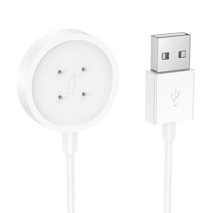 Cable for charging smartwatch Hoco 0,6 m Y24 white
