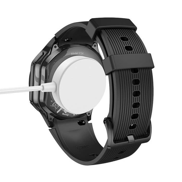 Cable for charging smartwatch Hoco 0,6 m Y24 white