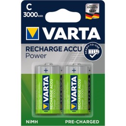 VARTA аккумулятор аккумуляторная R14 (Тип C) 3000mAh Accu Power 2 шт.