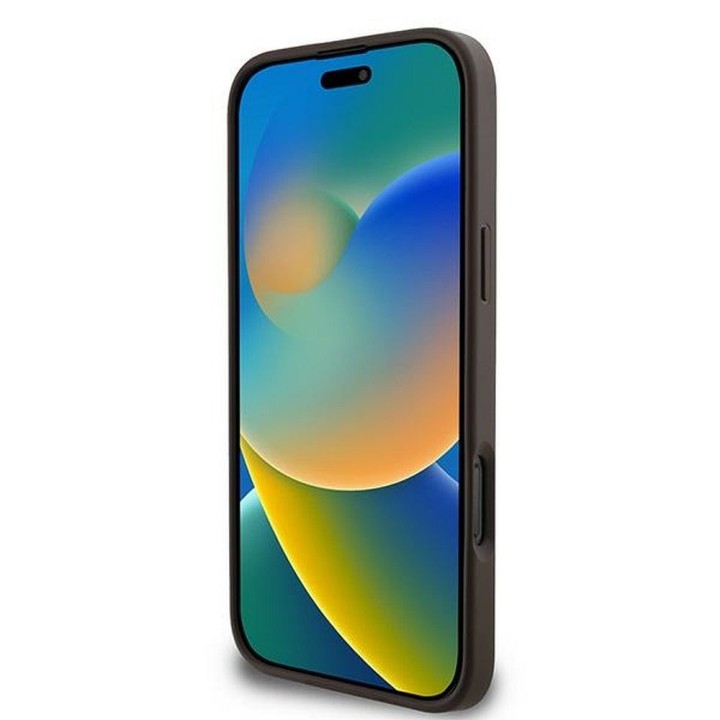 GUESS чохол для IPHONE 16 Pro GUHCP16L4GMGBR (4G PU Big Logo) коричневий