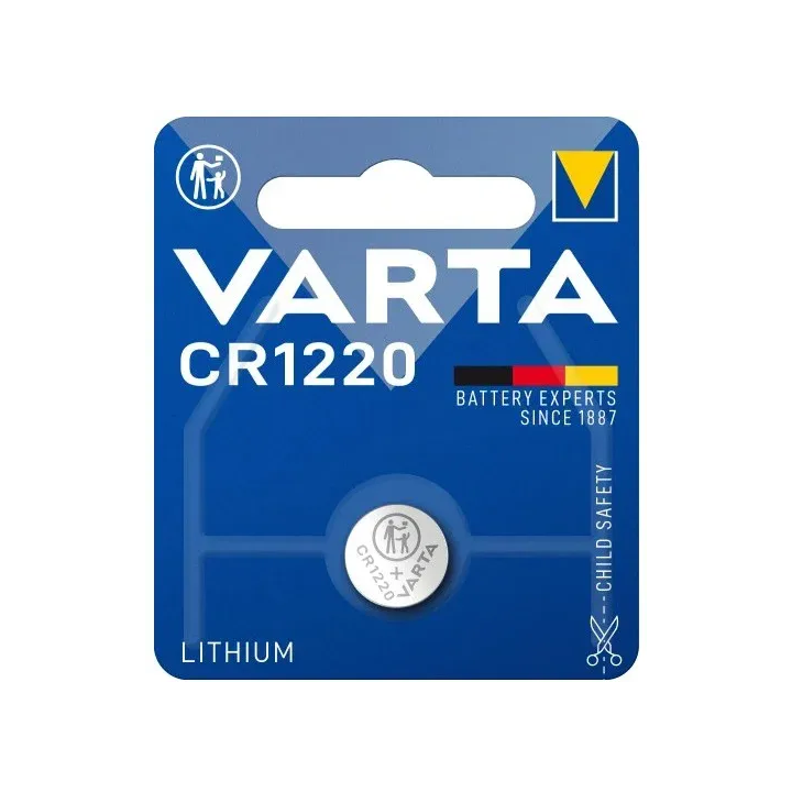 VARTA battery lithium CR1220 3V 1 pcs