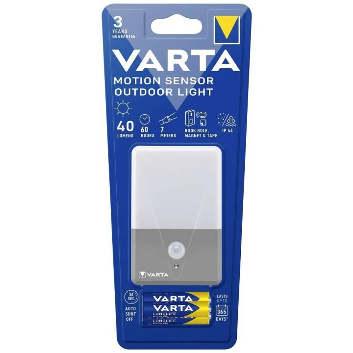 VARTA светильник с датчиком движения (motion sensor outdoor light) 16634