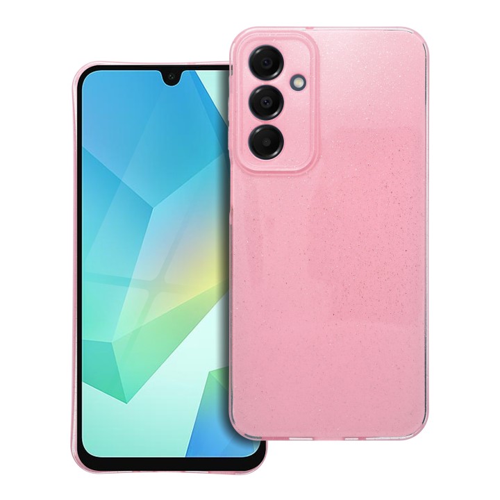 Case for Samsung A16 5G / A16 4G Clear Case 2 mm Blink pink