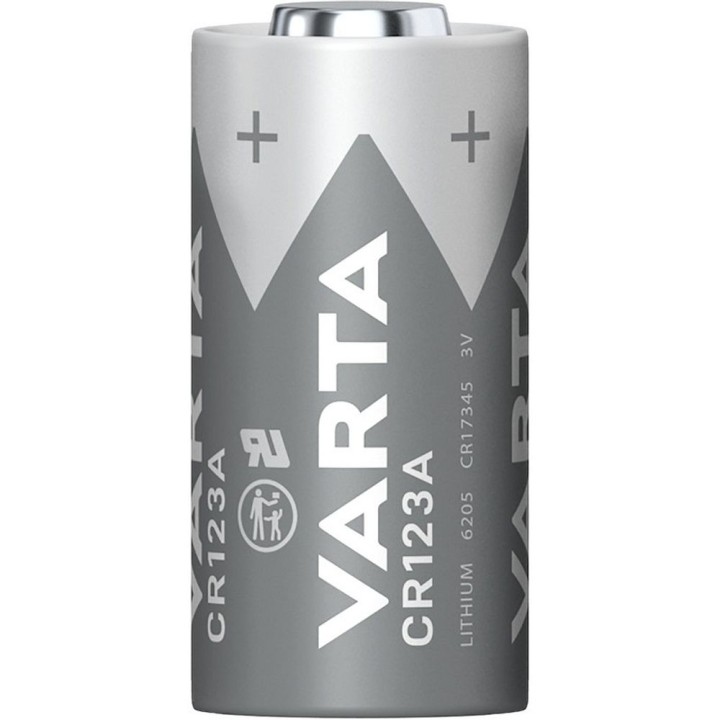 VARTA lithium battery CR123A 3V 1 pc