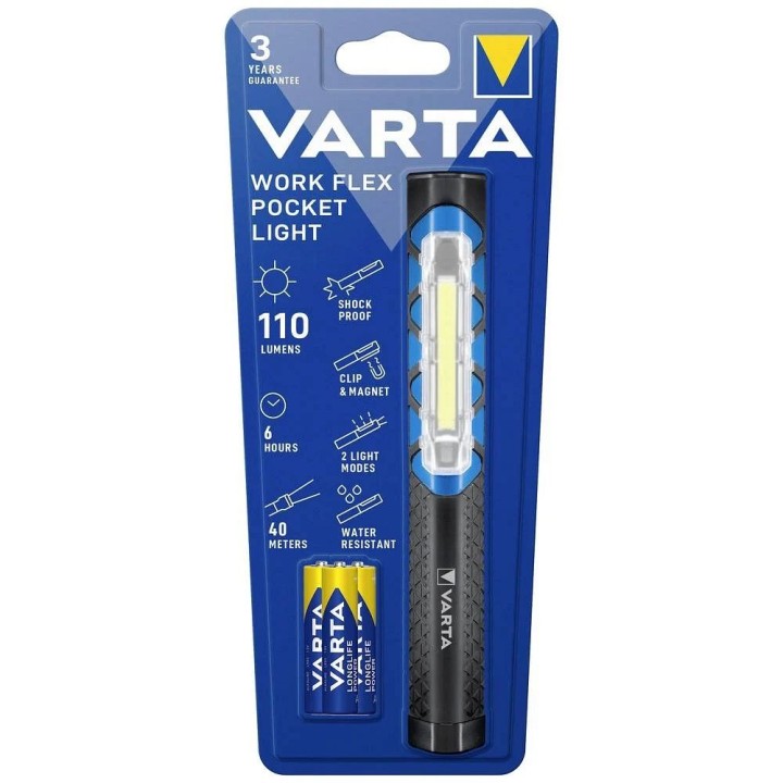 VARTA ліхтарик LED Pen light 17647 + 3 x батарейки R3 (AAA)