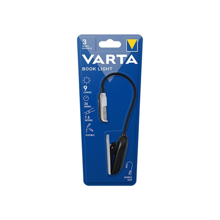 VARTA лампа LED для czytania książek (16618 LED BOOK LIGHT) + 2 x аккумулятор CR2032