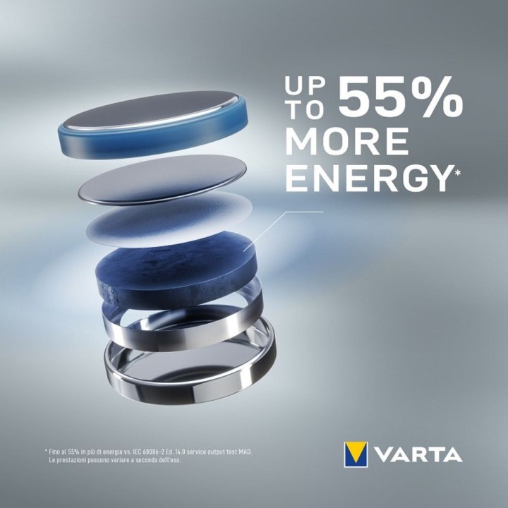 VARTA аккумулятор литиевая CR2016 3V 2 шт.