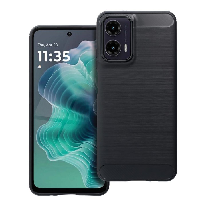 Чехол для Motorola G35 5G Carbon черный