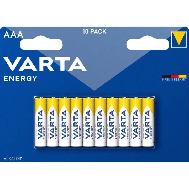 VARTA акумулятор лужна R3 (AAA) Energy 10 шт.