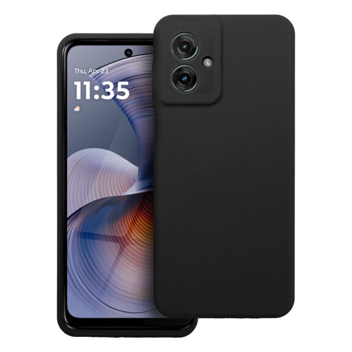 Чехол для Motorola G55 5G Silicone 2mm (camera protection) черный