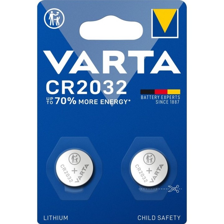 VARTA lithium battery CR2032 (BIOS) 3V 2 pc