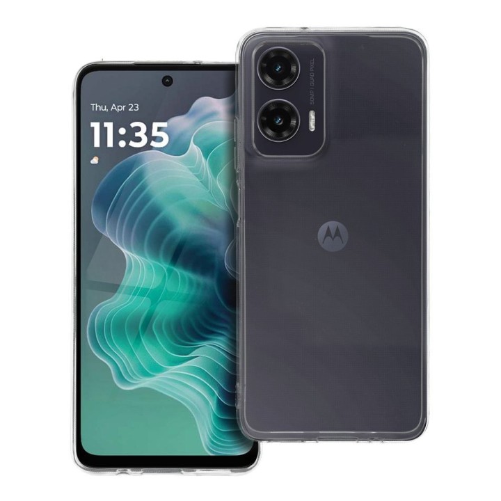 Case for Motorola G35 5G Clear Case 2 mm transparent