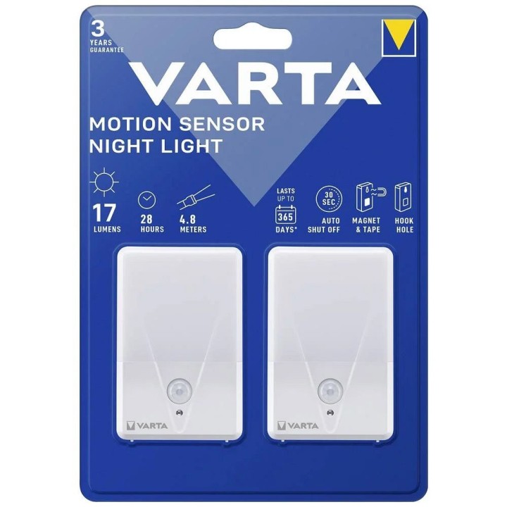 VARTA ночник с датчиком движения (Motion сенсор night lamp) 16624 2 шт.