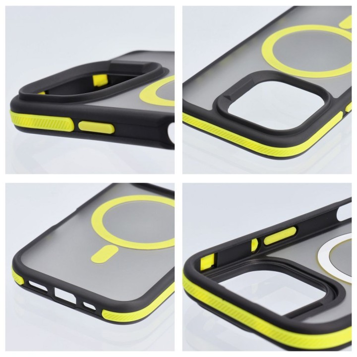 Case for iPhone 16 PLUS Neo compatible with MagSafe yellow