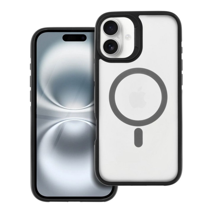 Чохол для iPhone 16 PLUS Neo сумісний з MagSafe чорний