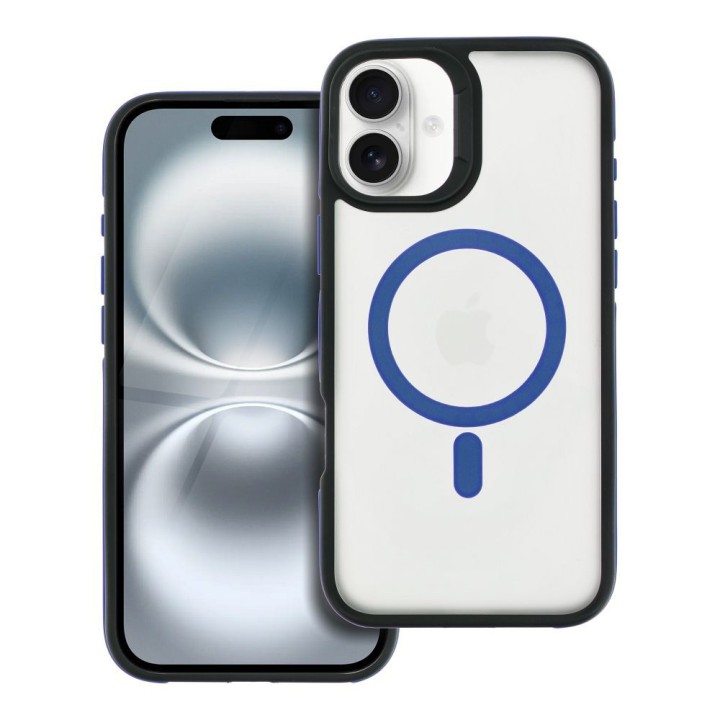 Case for iPhone 16 PLUS Neo compatible with MagSafe blue