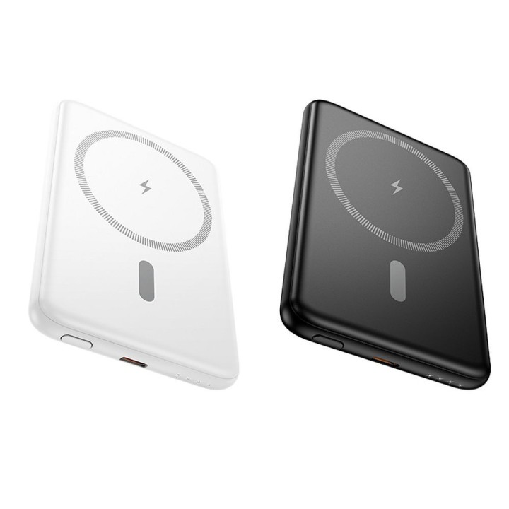 Повербанк совместимый с MagSafe Hoco 5000 mAh QC PD 2A 20W ultra-cienki J140A черный